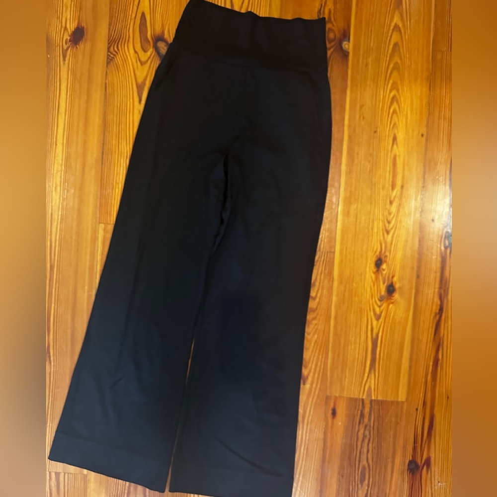 Cabi high waisted knit flare leg pants